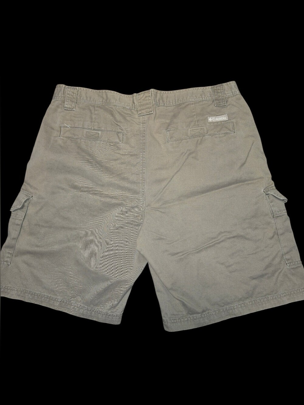 Columbia Men's Green Cargo Shorts, Size 39, Outdoor Utility Hiking, Pockets - Picture 2 of 8
